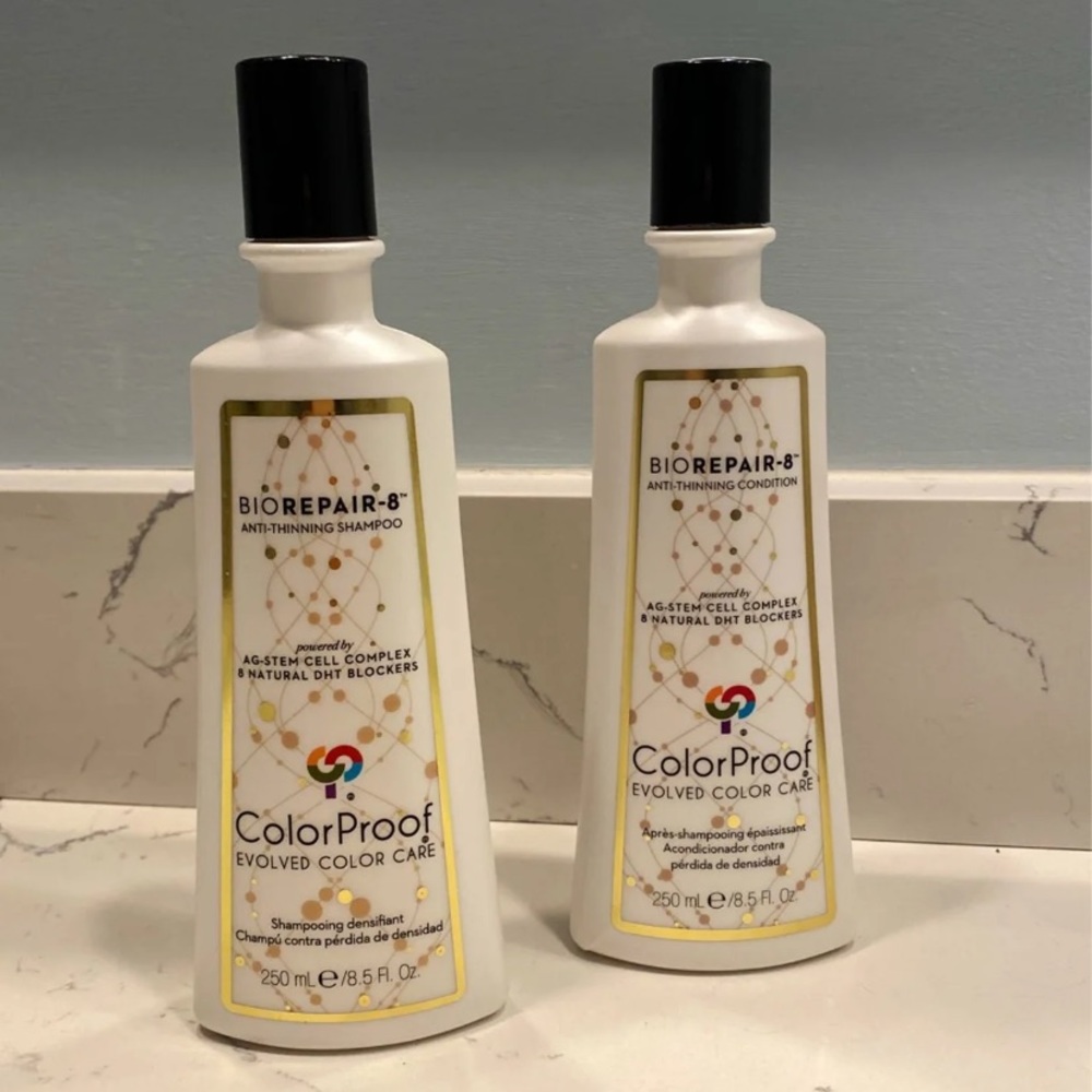 Bio Repair 8 Color Proof Shampoo & Conditioner Set
